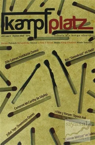 Kampfplatz Sayı: 3