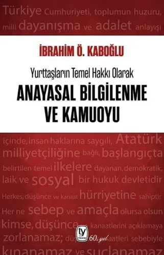 ANAYASAL BİLGİLENME VE KAMUOYU