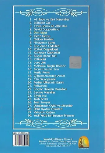 Don Kişot Cervantes Kapadokya %33 indirimli