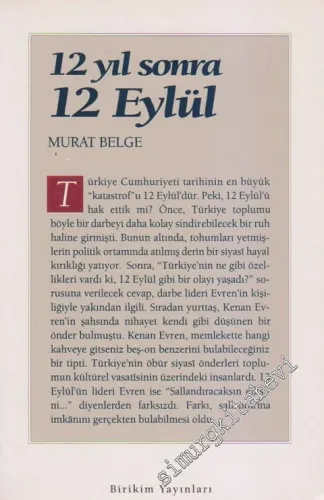 12 Yıl Sonra 12 Eylül -        1993