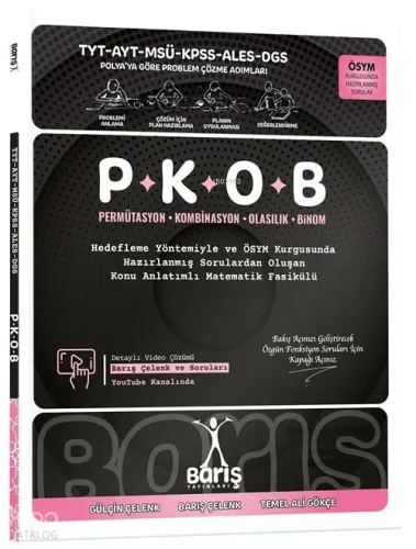 Barış P.K.O.B Permütasyon, Kombinasyon, Olasılık, Binom ve Sayma Fasikülü