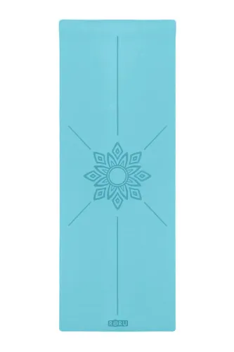 Sun Series Kaydırmaz 5mm Yoga Matı - Su Mavisi