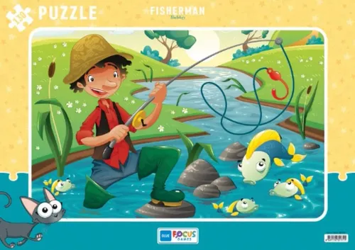 Balıkçı - 130 Parça Puzzle (BF171)