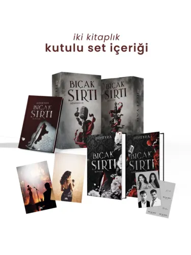 SET - BIÇAK SIRTI (2 KİTAP) - CİLTLİ