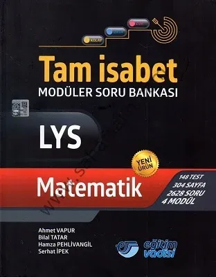 Eğitim Vadisi LYS Matematik Tam İsabet Modüler Soru Bankası