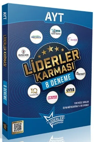 YKS AYT LİDERLER KARMASI 8 DENEME