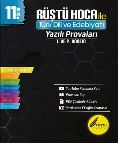 Rüştü Hoca 11. Sınıf Türk Dili ve Edebiyatı Yazılı Provaları