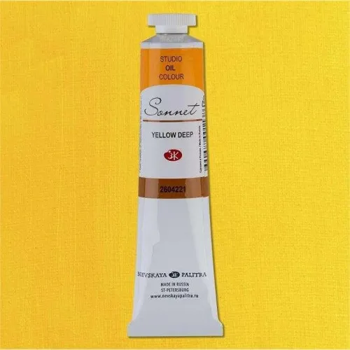 St.Petersburg Sonnet Yağlı Boya 46Ml Yellow Deep 2604221