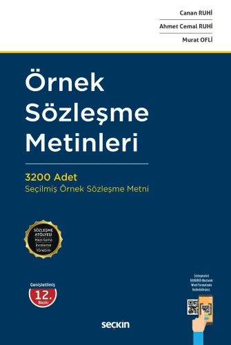 Örnek Sözleşme Metinleri Canan Ruhi