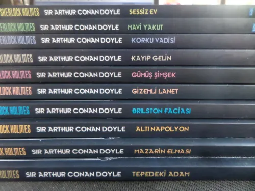 Sherlock Holmes Kitapları / 10 Adet Sir Arthur Conan Doyle