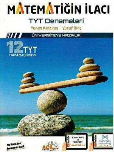 Acil Yayınları YKS TYT Matematiğin İlacı 12 Deneme
