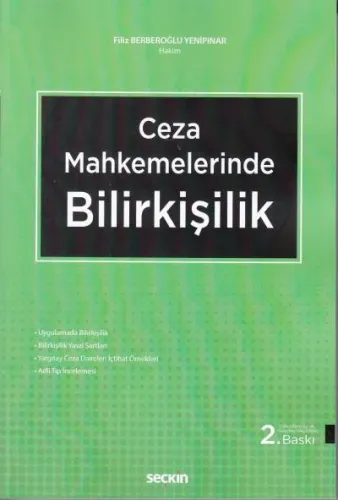 Ceza Mahkemelerinde Bilirkişilik