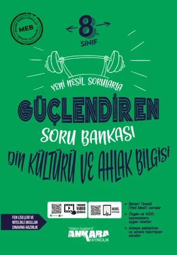 ANKARA 8.Sınıf GÜÇLENDİREN DİN KÜLTÜRÜ SORU BANKASI