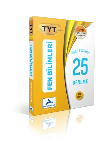 PARAF TYT  FEN BİL.VİDEO ÇÖZÜMLÜ 25 BRANŞ DENEMESİ