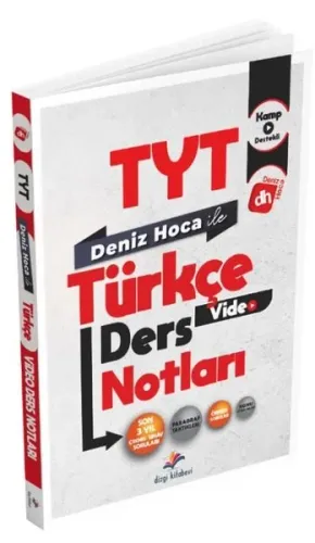 Deniz Hoca 2024 TYT Türkçe Video Ders Notları