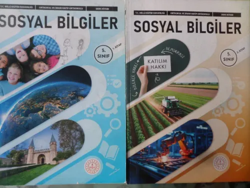 5. Sınıf Sosyal Bilgiler Ders Kitabı / 2 Kitap Cemal Gökhan Ol