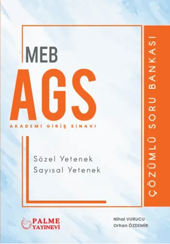 MEB AGS SÖZEL YETENEK SAYISAL YETENEK SORU BANKASI (PALME)