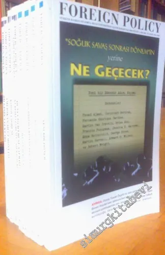 FP - Foreign Policy: Küresel Politika, Ekonomi ve Fikirler, Sayı: 1 - 10; Yıl: 1998 - 2000 -         1998