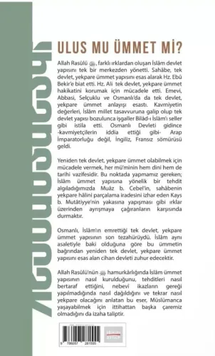 Ulus mu Ümmet mi - İhsan Şenoçak