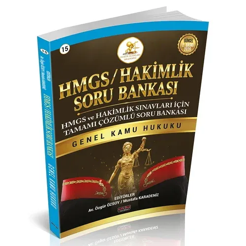HUKAL HMGS Hakimlik  Genel Kamu Hukuku Soru Bankası