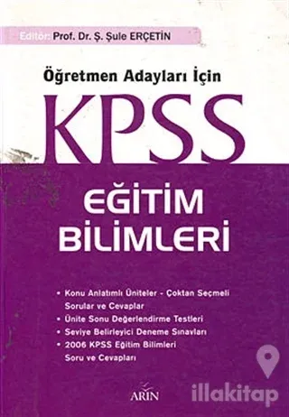 Öğretmen Adayları İçin KPSS Eğitim Bilimleri