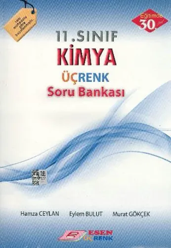 Esen Üçrenk Yayınları 11. Sınıf Kimya Soru Bankası Esen Üçrenk