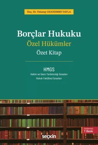 Borçlar Hukuku Özel Hükümler – Özet Kitap