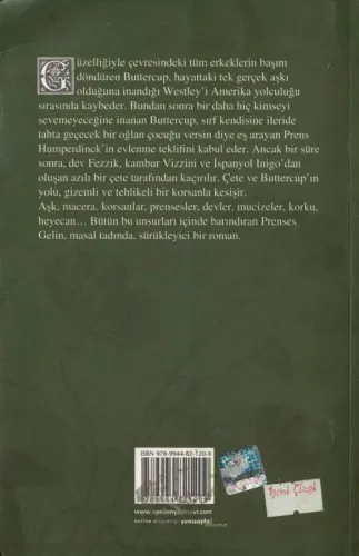 Prenses Gelin William Goldman Epsilon Yayıncılık %40 indirimli