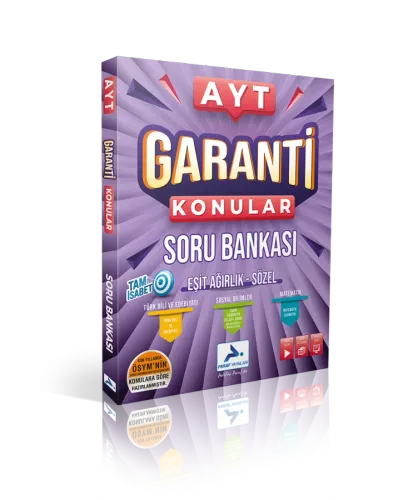 PARAF AYT EŞİT AĞ. SÖZEL GARANTİ KONULAR SORU BANK
