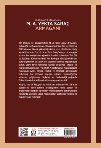 M. A. Yekta Saraç Armağanı (2 Cilt, Takım) Mücahit Kaçar M. A. Yekta Saraç Armağanı (2 Cilt, Takım) Mücahit Kaçar