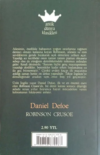 Robinson Crusoe Daniel Defoe Antik