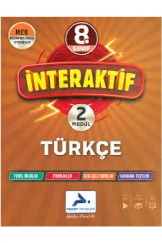 PARAF 8.Sınıf İNTERAKTİF TÜRKÇE Soru Bankası