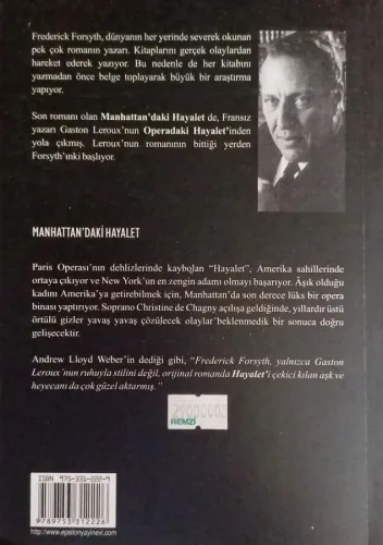 Manhattan'daki Hayalet Frederick Forsyth Epsilon Yayıncılık