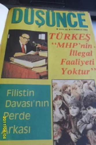 Yeni Düşünce Dergisi (1982 Ciltli) 3. Cilt Yeni Düşünce Dergisi (1982 Ciltli) 3. Cilt