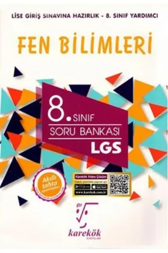 Karekök Yayınları 8. Sınıf LGS Fen Bilimleri Soru Bankası Karekök