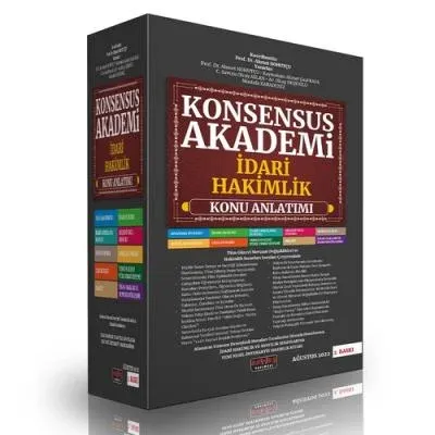 Konsensus Akademi İdari Hakimlik Konu Anlatımı