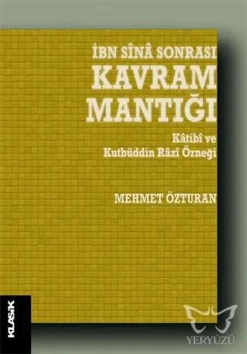 İbn Sina Sonrası Kavram Mantığı