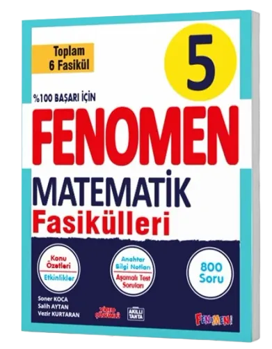 Fenomen 5. Sınıf Fenomen Matematik Fasikülleri Set