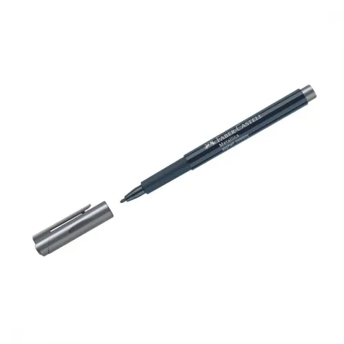 FABER-CASTELL Metalik Markör Antrasit