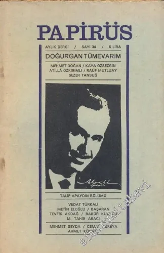 Papirüs Aylık Dergi - Sayı: 34      Nisan