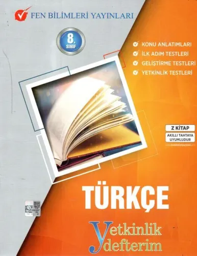 Fen Bilimleri Yayınları 8. Sınıf Yeni Nesil Türkçe Yetkinlik Defterim