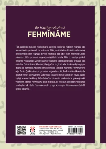 Fehmînâme Kayserili Remzî Fehmînâme Kayserili Remzî