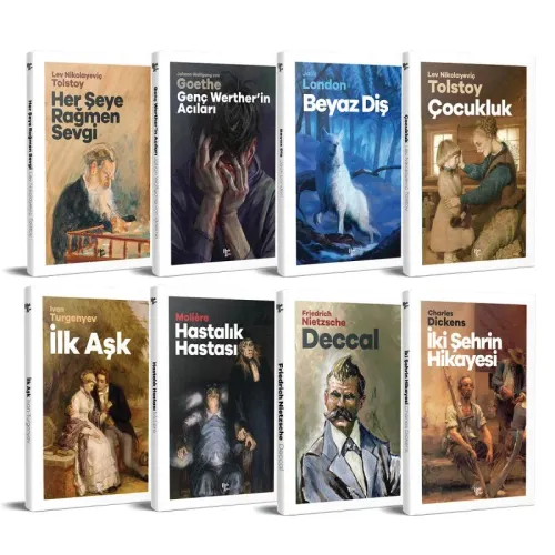 Karma Dünya Klasikleri Serisi - 8 Kitap - Halkkitabevi