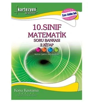 Kartezyen 10. Sınıf Matematik Soru Bankası 2.Kitap