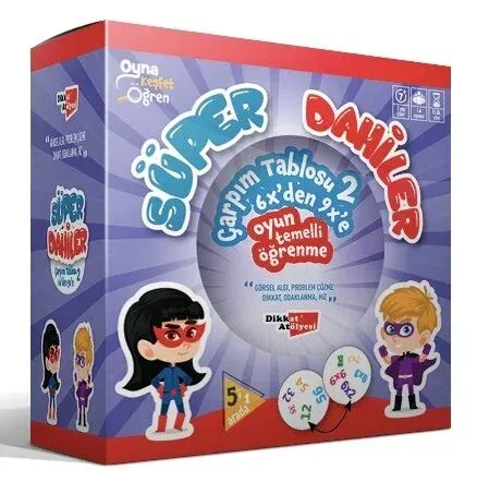 Süper Dahiler Çarpım Tablosu 2