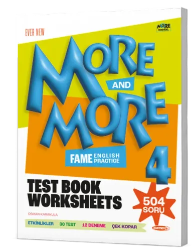 4. SINIFMORE & MORE WORKSHEETS & TEST BOOK & SELFIE TEST