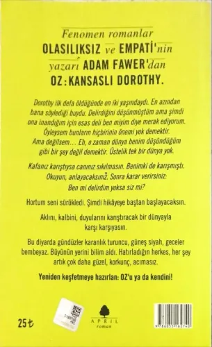 Oz Adam Fawer April Yayınları