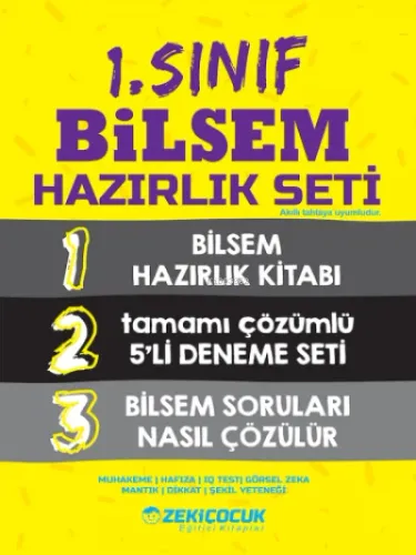 ÖRNEK AKADEMİ 1. SINIF BİLSEM HAZIRLIK SETİ