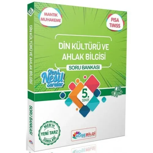 KöşeBilgi Yayınları 5. Sınıf Din Kültürü ve Ahlak Bilgisi Özet Bilgili Soru Bankası