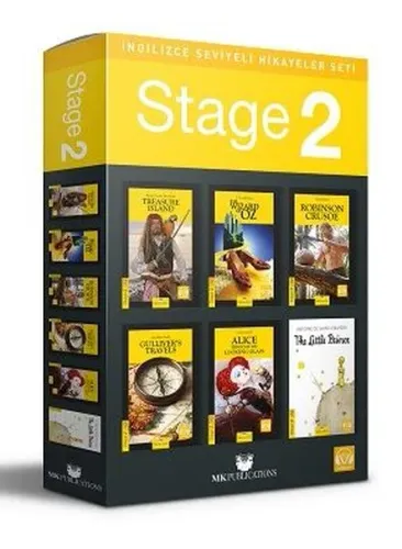İngilizce Hikaye Seti – Stage 2